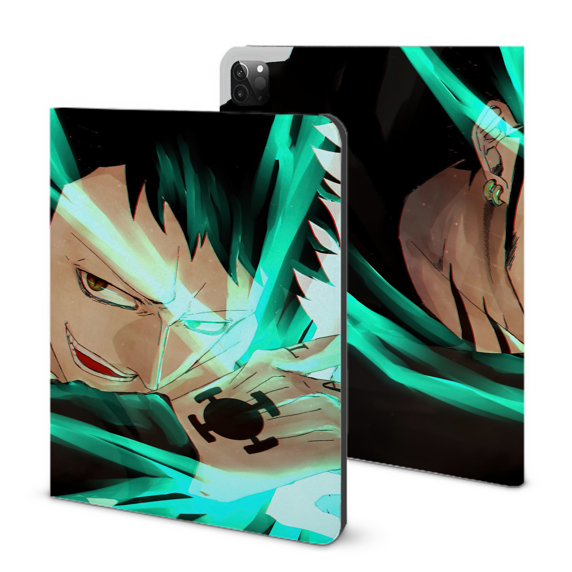 （画像用） ワンピース ONE PIECE IPadケース ペンホルダー付き ブックスタイルデザイン